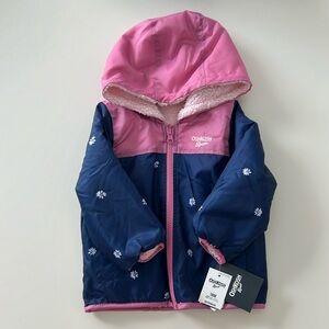 ☔️New Oshkosh Jacket with Hood 12M